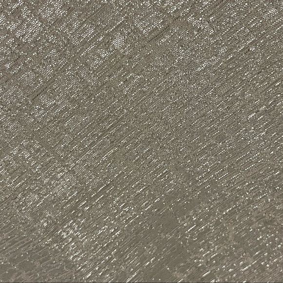 SILVER STRAPLESS DRESS - Picture 2 of 3